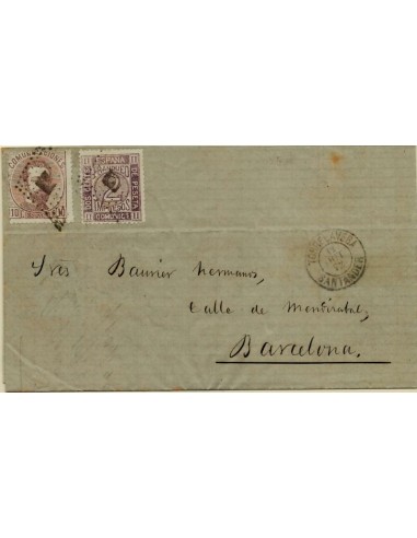 FA3048. Emision 1-10-1872. Torrelavega a Barcelona