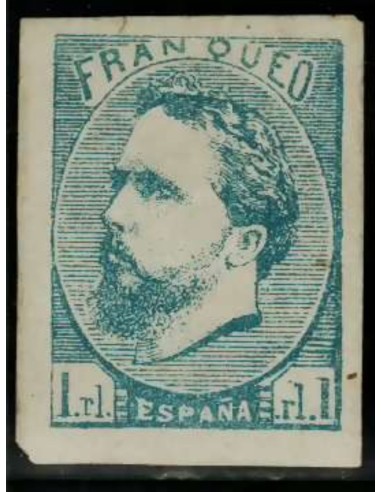 FA3243. Emisión 1-07-1873. Carlos VII. Vascongadas y Navarra. 1 r.