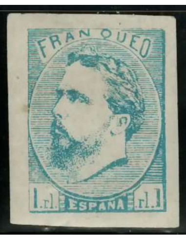 FA3245. Emisión 1-07-1873. Carlos VII. Vascongadas y Navarra. 1 r.