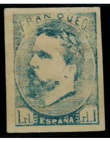 FA3248. Emisión 1-07-1873. Carlos VII. Vascongadas y Navarra. 1 r.