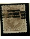 FA3463. Emision 1-5-1879. Valor de 10 pesetas barrado