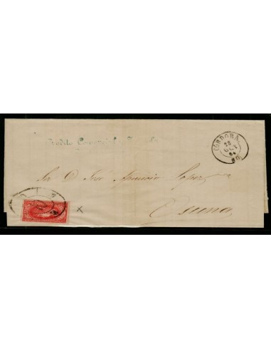 FA3479. 1864, Cordoba a Osuna cancelado con Rueda de Carreta 10
