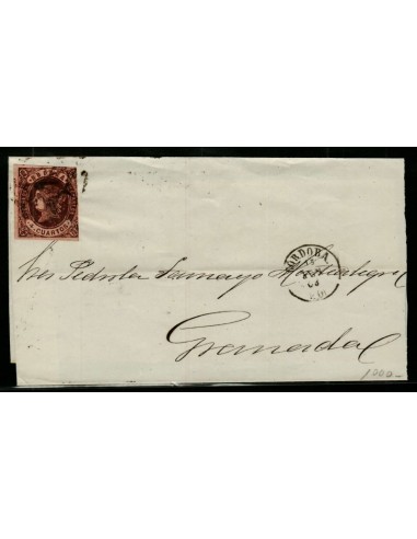 FA3483. 1863, Cordoba a Granada cancelado con Rueda de Carreta 10