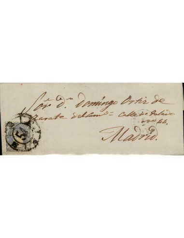 FA3641. 1870, Manzanares a Madrid, cancelado con Rueda de Carreta 54 LUJO