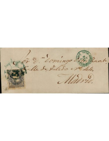 FA3642. 1871, Manzanares a Madrid, cancelado con Rueda de Carreta 54 LUJO