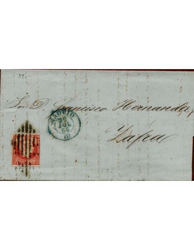 FA3745. 1856, Madrid a Zafra