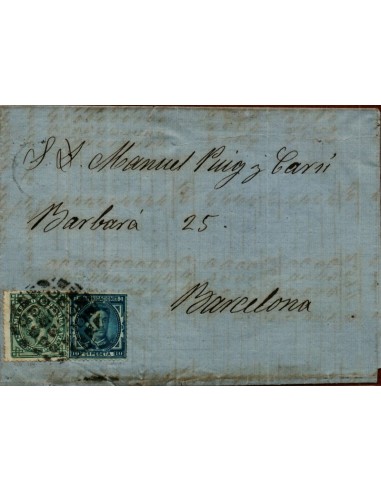 FA3755. 1877, Correspondencia dirigida a Barcelona