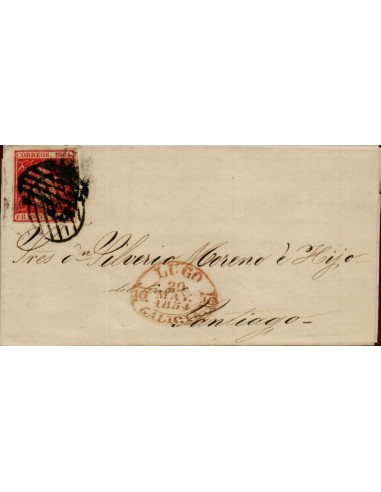 FA3762. 1854, Lugo a Santiago