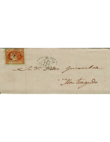 FA3907. 1862, Carta de Tudela a Monteagudo