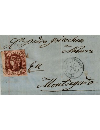 FA3913. 1863, Carta de Tudela a Monteagudo