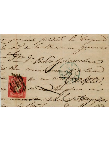 FA3919. 1856, Carta de Pamplona a Monteagudo