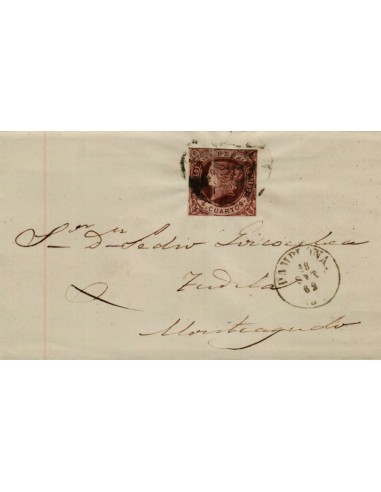 FA3932. 1862, Carta de Pamplona a Monteagudo