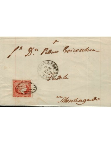 FA3937. 1858, Carta de Corella a Monteagudo