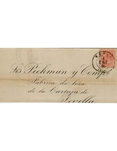 FA3938. 1886, Carta de Verin a Sevilla