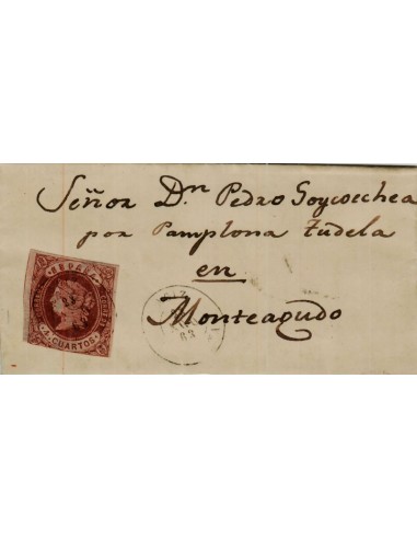 FA3942. 1863, Carta de Aoiz a Monteagudo