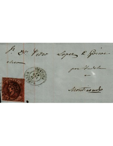 FA3962. 1863, Carta de Tafalla a Monteagudo
