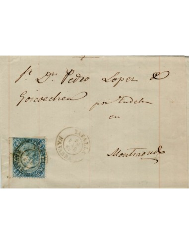 FA3964. 1865, Carta de Tafalla a Monteagudo