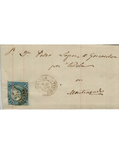 FA3966. 1865, Carta de Tafalla a Monteagudo