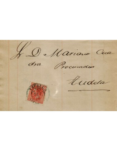 FA3967. 1886, Carta de Tafalla a Tudela