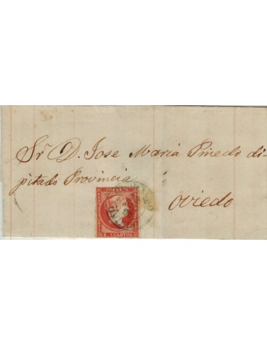 FA3977. 18591, Carta de Cudillero a Oviedo