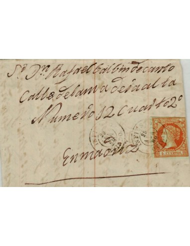 FA3994. 1860, Carta de Infiesto a Madrid