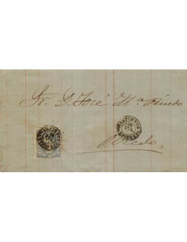 FA3998. 1871, Carta de Infiesto a Oviedo