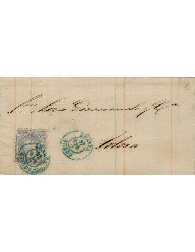 FA3999. 1871, Carta de Luarca a Tolosa
