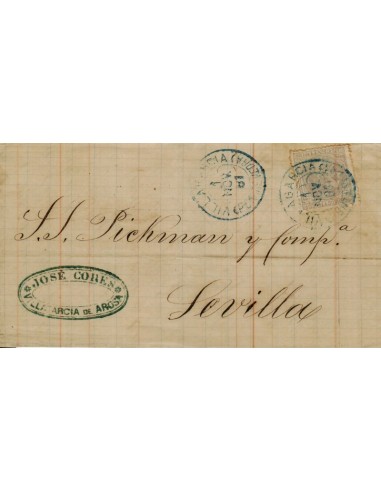 FA4006. 1881, Carta de Villagarcia a Sevilla
