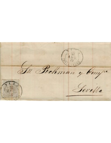 FA4009. 1879, Carta de Vigo a Sevilla