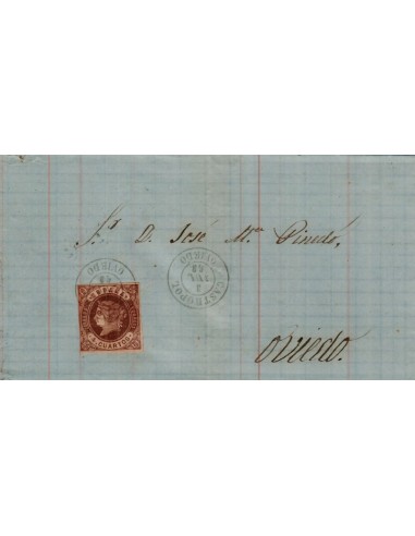 FA4015. 1863, Carta de Castropol a Oviedo