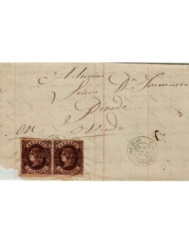 FA4016. 1863, Carta de Castropol a Oviedo