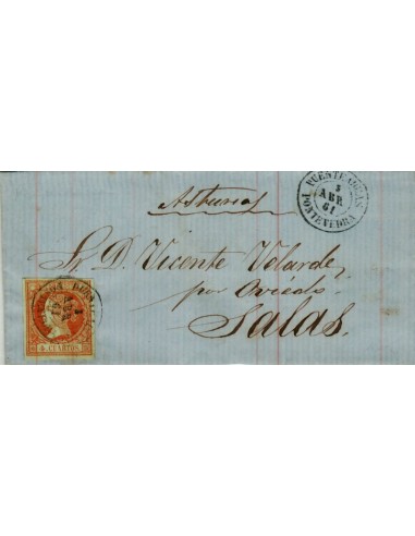 FA4021. 1861, Carta de Puenteareas a Salas