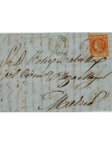FA4026. 1861, Carta de Bejar a Madrid