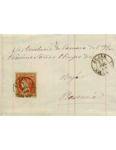 FA4027. 1860, Carta de Bejar a Plasencia
