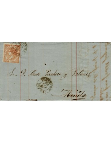 FA4030. 1868, Carta de Bejar a Merida
