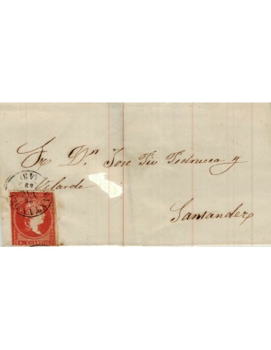 FA4037. 1859, Carta dirigida a Santander