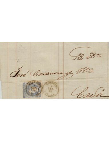 FA4046. 1870, Carta de Marchena a Cadiz