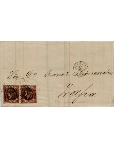 FA4048. 1862, Carta de Sevilla a Zafra