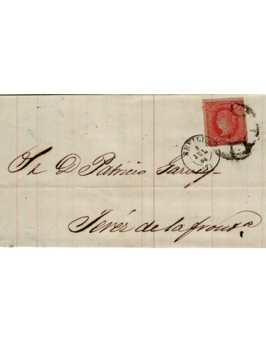 FA4051. 1864, Carta de Sevilla a Jerez de la Frontera