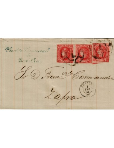 FA4062. 1864, Carta de Sevilla a Zafra