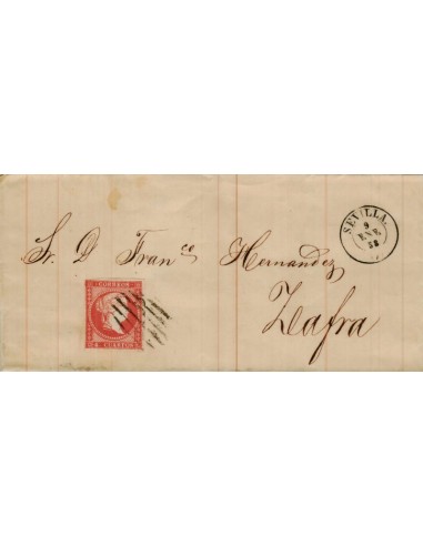 FA4066. 1858, Carta de Sevilla a Zafra