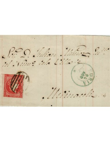 FA4072. 1855, Carta de Soria a Medinaceli