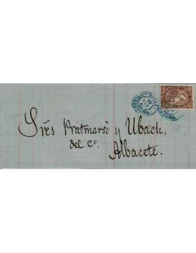 FA4076. 1869, Carta de Valls a Albacete