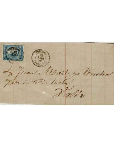 FA4086. 1866, Carta de Tortosa a Valls