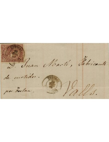 FA4092. 1869, Carta de Tortosa a Valls