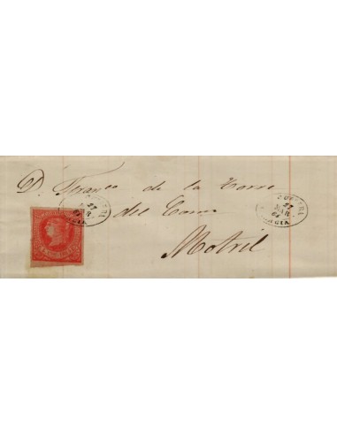 FA4108. 1864, Carta de Cullera a Motril