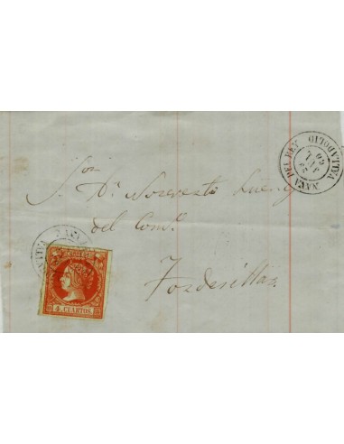 FA4111. 1860, Carta de Nava del Rey a Tordesillas