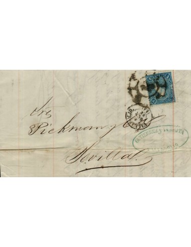 FA4116. 1865, Carta de Valladolid a Sevilla