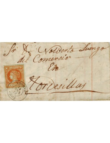 FA4123. 1861, Carta de Toro a Tordesillas