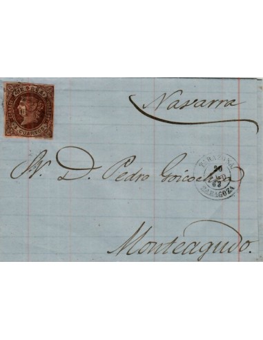 FA4124. 1863, Carta de Tarazona a Monteagudo